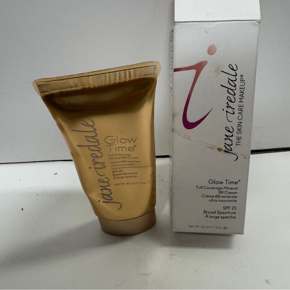 Jane Iredale Glow Time Full Coverage Mineral BB Cream BB1 Spf 25 1.7 OZ - Picture 3 of 7